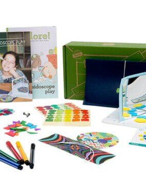 KiwiCo KiwiCrate Kaleidoscope Puzzles STEM Brain Game Learning Kit Age 5+